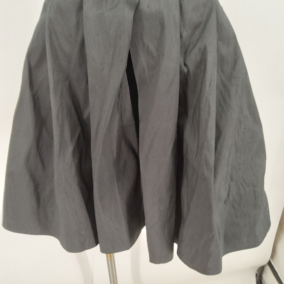 TED BAKER SILK STRAPLESS FIT AND FLARE DRESS SIZE 4 - Picture 3 of 9